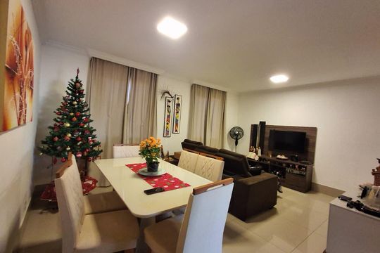 sala de apartamento à venda com 3 quartos, 100m² em Estoril, Belo Horizonte