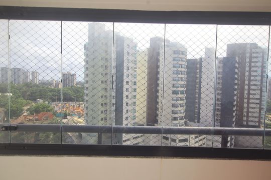 Vista da Sala de apartamento para alugar com 3 quartos, 100m² em Pituaçu, Salvador