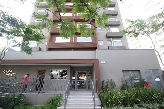Fachada de kitnet/studio para alugar com 1 quarto, 27m² em Passo D’areia, Porto Alegre
