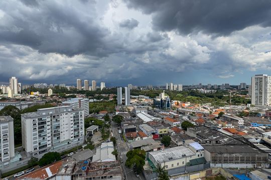 Vista da Sala de apartamento à venda com 2 quartos, 35m² em Santo Amaro, São Paulo