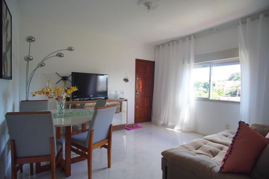 sala de apartamento à venda com 2 quartos, 67m² em São José, São Leopoldo