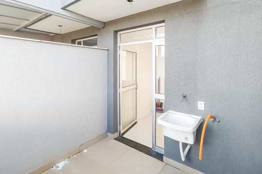 Área de Serviço de apartamento à venda com 2 quartos, 90m² em Santa Rosa, Belo Horizonte