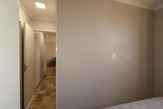 Suíte de apartamento à venda com 3 quartos, 59m² em Parque Jaçatuba, Santo André