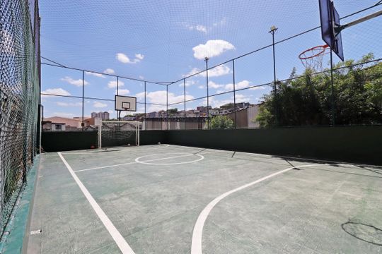 Área Comum - Quadra de apartamento à venda com 3 quartos, 59m² em Parque Jaçatuba, Santo André