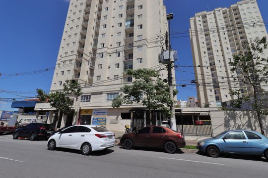 Fachada de apartamento à venda com 3 quartos, 59m² em Parque Jaçatuba, Santo André