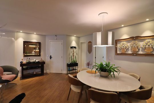 Sala  de apartamento para alugar com 3 quartos, 130m² em Vila Caminho do Mar, São Bernardo do Campo