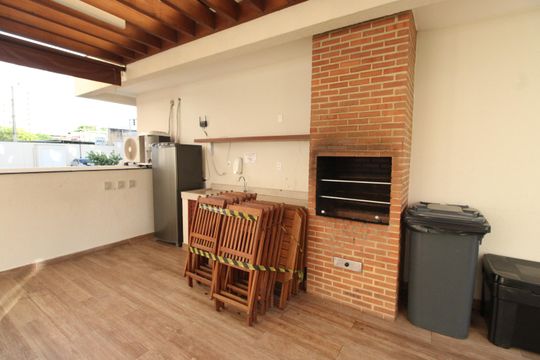 Área comum - Churrasqueira de apartamento à venda com 1 quarto, 34m² em Piedade, Rio de Janeiro