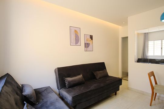 Sala de casa de condomínio para alugar com 2 quartos, 95m² em Tatuapé, São Paulo