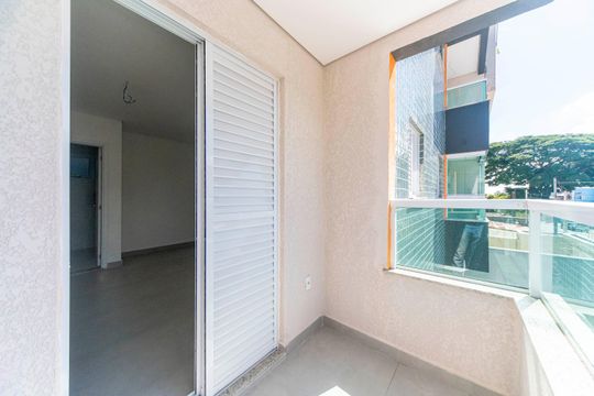 Varanda do Quarto 3 de apartamento à venda com 3 quartos, 69m² em Paraíso, Santo André