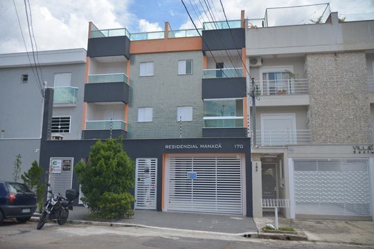 Fachada do Prédio de apartamento à venda com 2 quartos, 69m² em Paraíso, Santo André