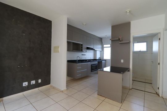 Sala de apartamento para alugar com 2 quartos, 48m² em Antonio Marincek, Ribeirão Preto