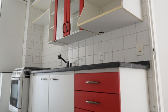 Cozinha de apartamento para alugar com 2 quartos, 58m² em Jardim Sao Judas Tadeu, Guarulhos
