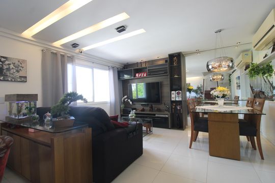Sala de casa de condomínio à venda com 4 quartos, 208m² em Freguesia (jacarepaguá), Rio de Janeiro