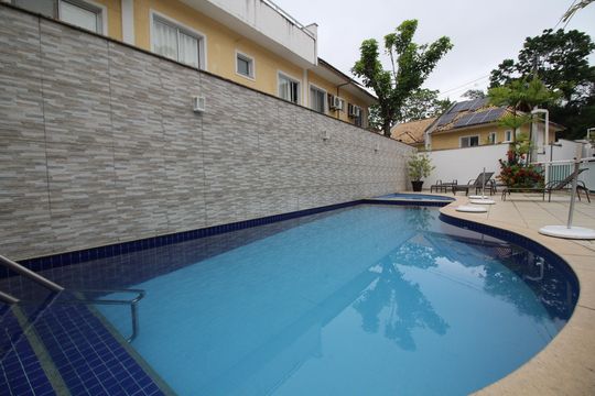 Área comum - Piscina de casa de condomínio à venda com 4 quartos, 208m² em Freguesia (jacarepaguá), Rio de Janeiro
