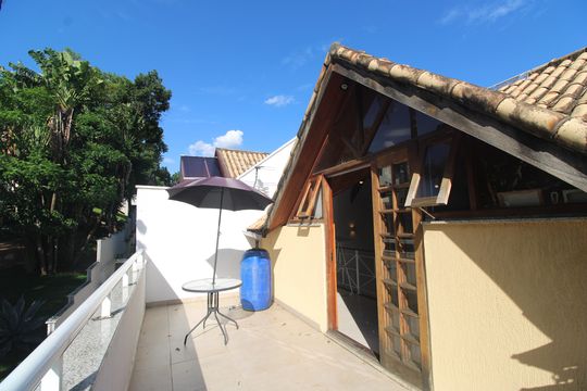 Sótão - Varanda de casa de condomínio à venda com 4 quartos, 208m² em Freguesia (jacarepaguá), Rio de Janeiro