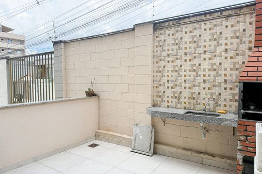 Área comum - Churrasqueira de apartamento à venda com 2 quartos, 70m² em Parque Maracana, Contagem