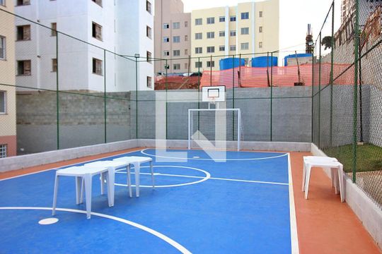 Área comum - Quadra de apartamento à venda com 2 quartos, 49m² em Cooperativa, São Bernardo do Campo