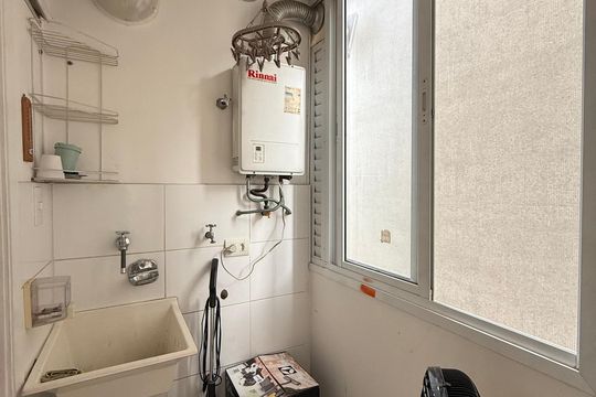 Área de serviço de apartamento para alugar com 3 quartos, 112m² em Vila Buarque, São Paulo