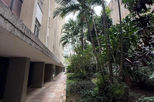 Área comum de apartamento para alugar com 3 quartos, 112m² em Vila Buarque, São Paulo