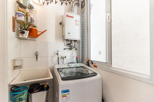 Área de Serviço de apartamento para alugar com 3 quartos, 112m² em Vila Buarque, São Paulo