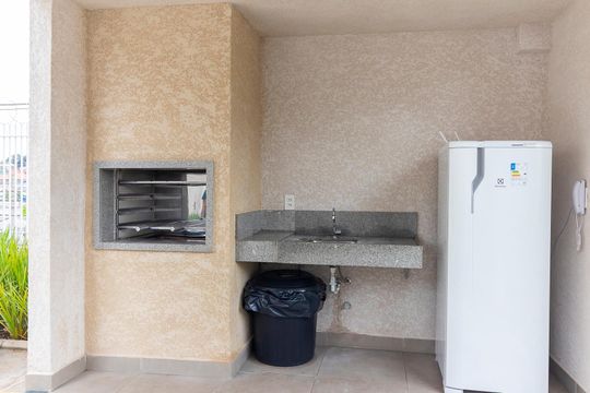 Área comum - Churrasqueira de apartamento para alugar com 2 quartos, 32m² em Jardim Soares, São Paulo
