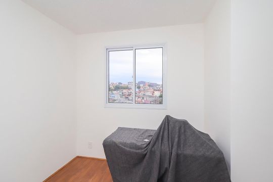 Quarto 2 de apartamento para alugar com 2 quartos, 32m² em Jardim Soares, São Paulo