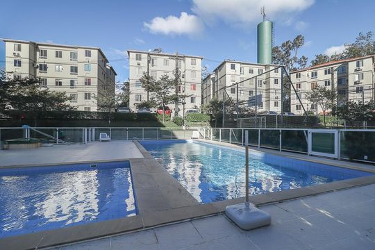 Área comum - Piscina de apartamento à venda com 2 quartos, 47m² em Mário Quintana, Porto Alegre