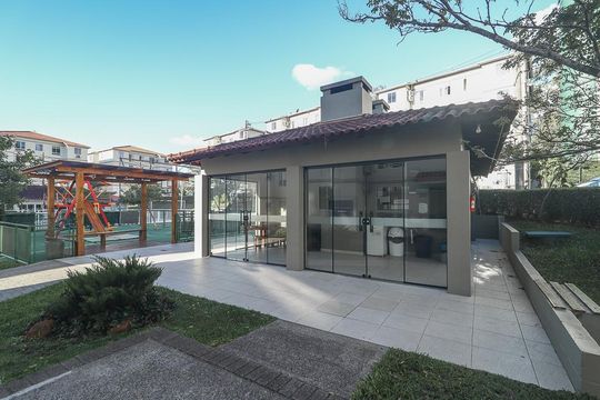 Área comum - Churrasqueira de apartamento à venda com 2 quartos, 47m² em Mário Quintana, Porto Alegre