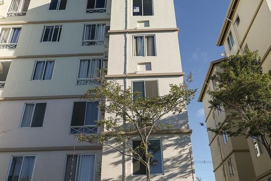Fachada de apartamento à venda com 2 quartos, 47m² em Mário Quintana, Porto Alegre