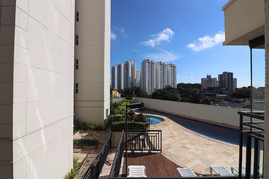 Quarto 2 Vista  de apartamento à venda com 2 quartos, 58m² em Vila Goncalves, São Bernardo do Campo