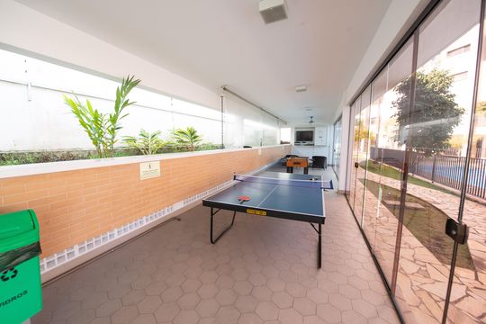 Área comum - Sala de Jogos de apartamento para alugar com 2 quartos, 105m² em Centro, Taubaté