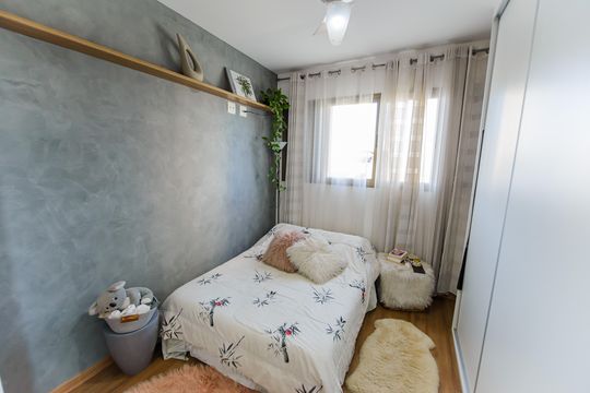 Suíte de apartamento para alugar com 2 quartos, 105m² em Centro, Taubaté