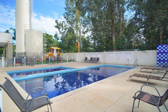 Área comum - Piscina de apartamento à venda com 2 quartos, 41m² em Feitoria, São Leopoldo