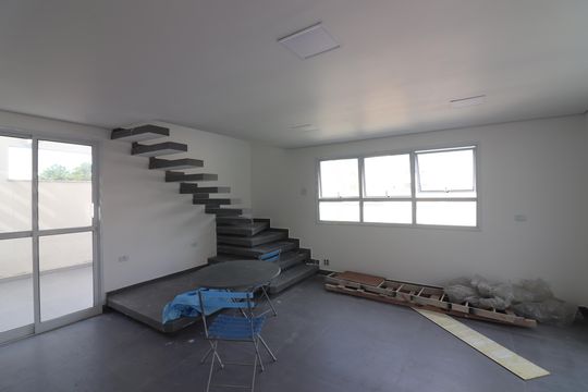 Sala  de apartamento para alugar com 2 quartos, 70m² em Jardim das Quatro Marias, São Bernardo do Campo