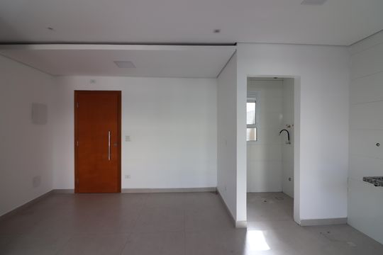 Sala/Cozinha de apartamento para alugar com 2 quartos, 68m² em Jardim das Quatro Marias, São Bernardo do Campo