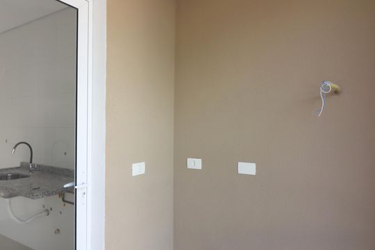 Sala/Cozinha Sacada  de apartamento para alugar com 2 quartos, 68m² em Jardim das Quatro Marias, São Bernardo do Campo
