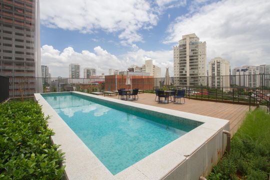 Apartamento à venda com 1 quarto, 30m² em Santo Amaro, São Paulo