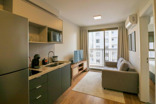 Apartamento à venda com 1 quarto, 32m² em Campo Belo, São Paulo