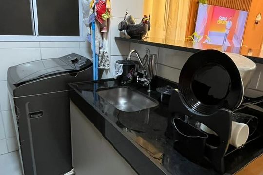 Cozinha de apartamento para alugar com 2 quartos, 40m² em Tres Barras, Contagem