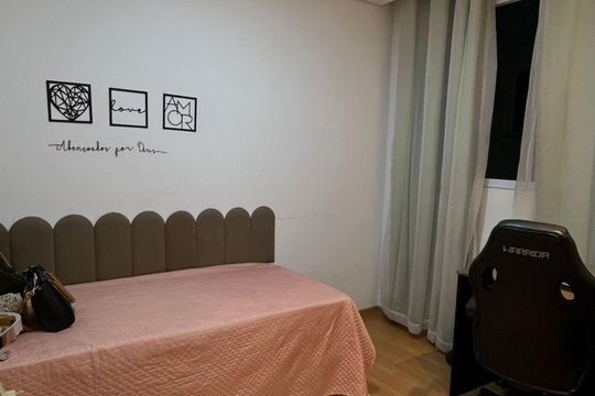 Quarto de apartamento para alugar com 2 quartos, 40m² em Tres Barras, Contagem