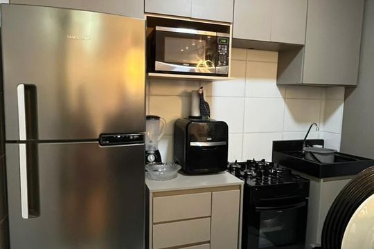 Cozinha de apartamento para alugar com 2 quartos, 40m² em Tres Barras, Contagem