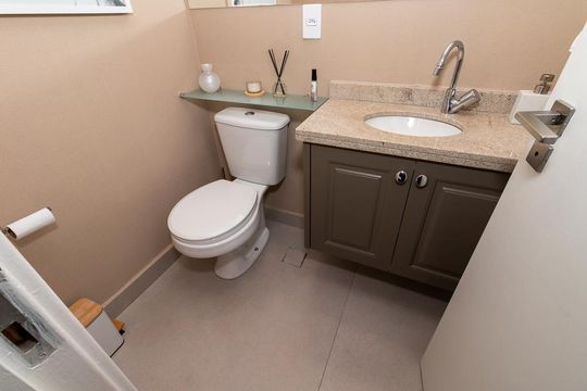 Lavabo de apartamento à venda com 2 quartos, 80m² em Vila Leopoldina, São Paulo