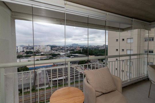 Varanda Gourmet de apartamento à venda com 2 quartos, 80m² em Vila Leopoldina, São Paulo
