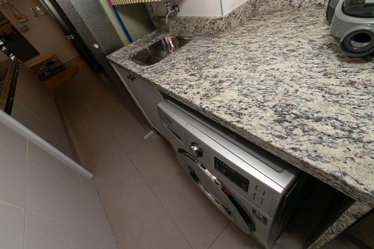 Área de Serviço de apartamento à venda com 2 quartos, 80m² em Vila Leopoldina, São Paulo
