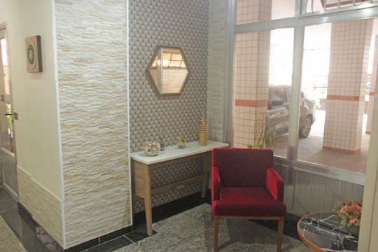 Área comum de apartamento para alugar com 1 quarto, 60m² em Aparecida, Santos