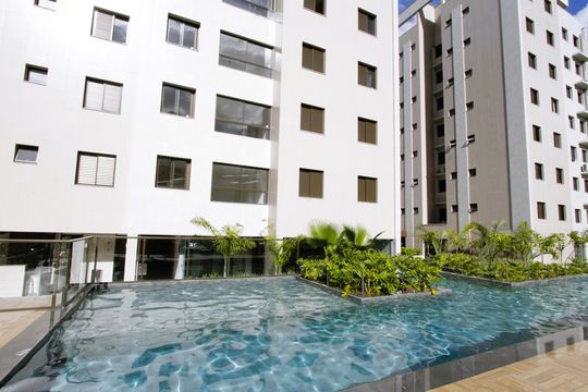 Área comum - Piscina de apartamento à venda com 3 quartos, 70m² em Buritis, Belo Horizonte