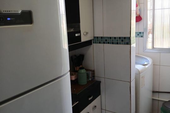 Área de serviço de apartamento à venda com 2 quartos, 42m² em Vila Jacuí, São Paulo