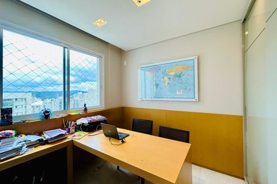 Escritório de apartamento à venda com 4 quartos, 274m² em Vila da Serra, Nova Lima