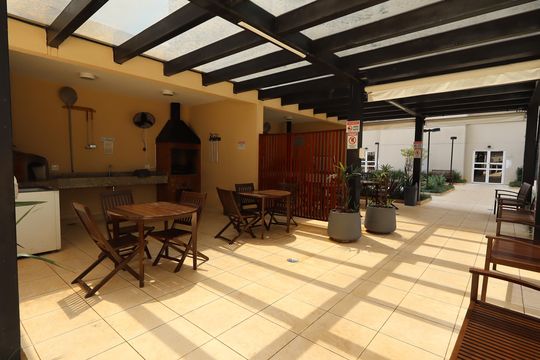 Área comum - Churrasqueira de apartamento à venda com 2 quartos, 85m² em Jardim Caboré, São Paulo