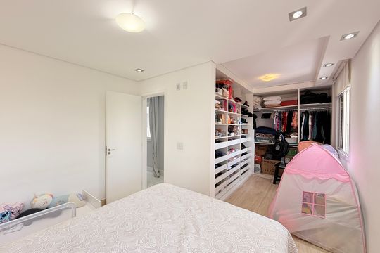 Quarto  de apartamento à venda com 2 quartos, 48m² em Jardim do Lago, Jundiaí